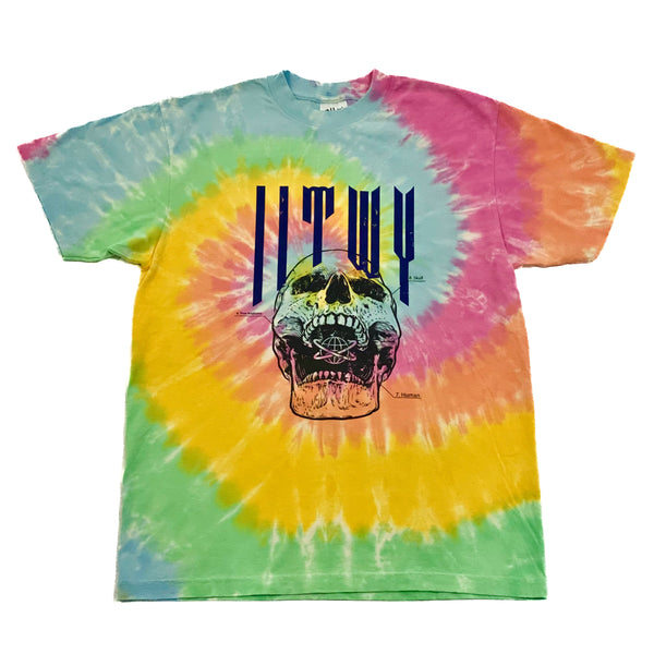 IITWY- Tshirt Skull Tye Dye