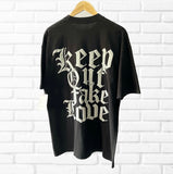 Keep Out Fake Love - Florida Tee Black